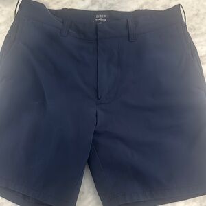 J. Crew Blue Flat Front Shorts